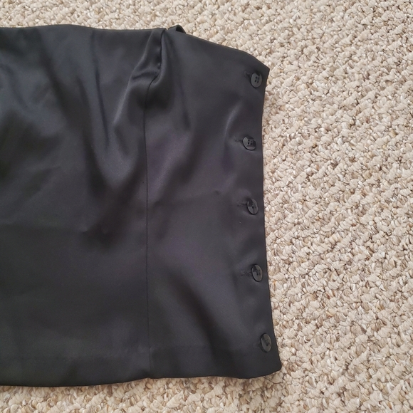 Satin Crop Top - Picture 3 of 4